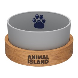 Animal Island Miska dla psa Cool Gray roz.S 900ml