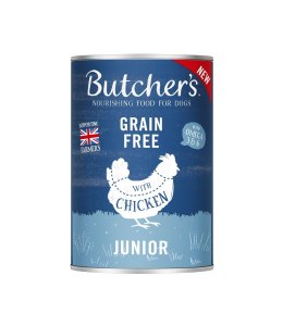 Butcher's Original Junior kawałki z kurczakiem w galaretce 400g