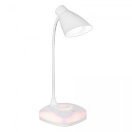 Energooszczędna Nowoczesna lampka na biurko LED Activejet CLASSIC PLUS biała z funkcją oświetlenia nocnego