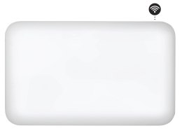 Stalowy panel grzewczy Wifi + Bluetooth + wyświetlacz LED MILL PA600WIFI3 BLACK