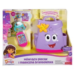 Zabawka interaktywna Fisher Price Dora Mówiący Plecak I Brans. FNN01 (Od 3 lat)