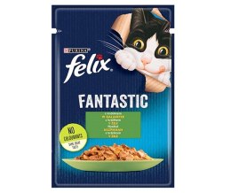 PURINA Felix Fantastic: królik - mokra karma dla kota - 85g