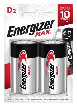 BATERIA ENERGIZER MAX D LR20. 2 szt. Opakowanie ECO