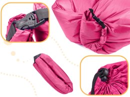 Lazy BAG SOFA łóżko leżak na powietrze różowy 230x70cm