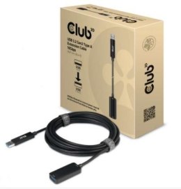 Kabel USB Club3D CAC-1411 USB 3.2 Gen2 Type-A Extension Cable 10Gbps M/F 5m