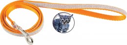 Zolux Smycz dla kota nylon Shiny kolor pomarańczowy