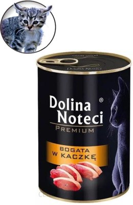 DOLINA NOTECI Premium bogata w kaczkę - mokra karma dla kota - 400g
