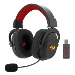 Słuchawki z mikrofonem Redragon H828 GAEA gamingowe Czarno-czerwone