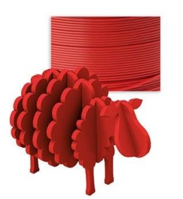 Filament do drukarek 3D Banach PLA 1kg - czerwony