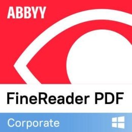 Subskrypcja ESD ABBYY FineReader PDF Corporate Single User - 1 rok GOV/NPO/EDU