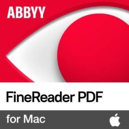 Subskrypcja ESD ABBYY FineReader PDF for Mac Single User - 1 rok GOV/NPO/EDU