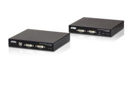 Extender KVM ATEN Dual View HDBaseT DVI/USB/AUDIO CE624 (CE624-AT-G) 100m