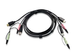 Kabel KVM ATEN 2L-7D02UH 1,8m USB/HDMI/Audio