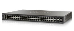 Switch zarządzalny Cisco SG500-52P 48x100/1000 PoE 4xGB (2x5G SFP)