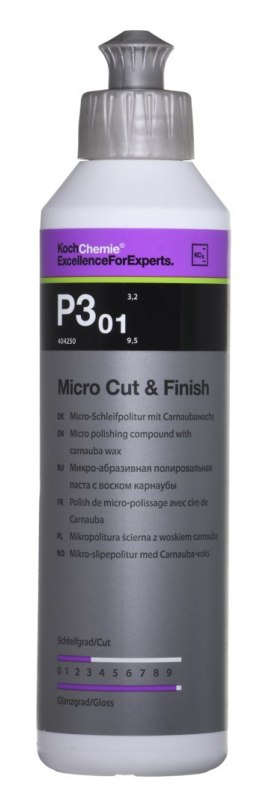 Koch Chemie P3.01 Micro Cut & Finish 250ml - pasta polerska