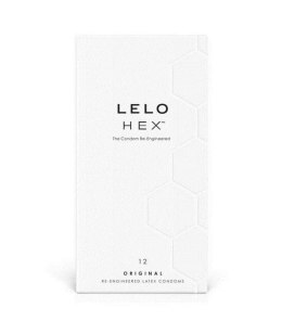 Prezerwatywy Lelo Hex Original prezerwatywy lateksowe (12 sztuk)