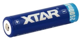 Akumulator Xtar 18650 3,7V Li-ion 2600mAh z zabezpieczeniem