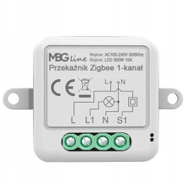 MBG LINE Sterownik oświetlenia 1-kanałowy Zigbee Tuya