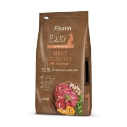 FITMIN Purity GF Adult Beef - sucha karma dla psów dorosłych - 12kg