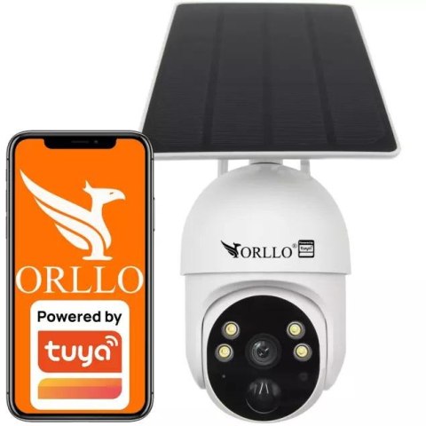 Kamera IP bezprzewodowa 4G LTE obrotowa z panelem solarnym Orllo TZ1 PRO