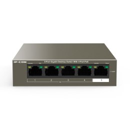 Switch niezarządzalny IP-COM G1105P-4-63W 5x 10/100/1000 Mb/s 63W