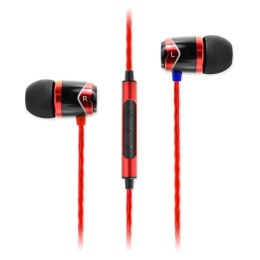 SoundMagic E10C black-red - słuchawki przewodowe