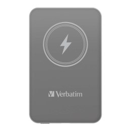 Powerbank Verbatim Charge 'n' Go Magnetic Wireless 10000mAh USB-C PD 3.0 Grey