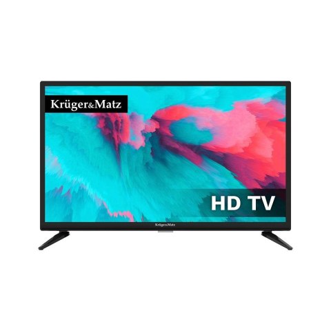 Telewizor Kruger&Matz KM0224-T4 24" HD DVB-T2 H.265 230/12V