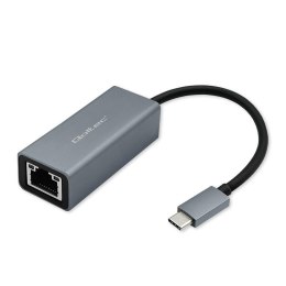 Kabel adapter Qoltec USB-C na RJ45 Ethernet | 1000Mb/s | Aluminiowa obudowa