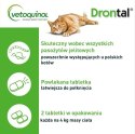 Vetoquinol Drontal tabletki odrobaczające kot 2szt