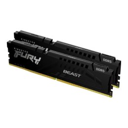 Pamięć DDR5 Kingston FURY Beast 32GB (2x16GB) 5200MHz CL40 1,25V Black XMP