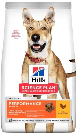 HILL'S Science plan canine adult performance chicken dog 14Kg