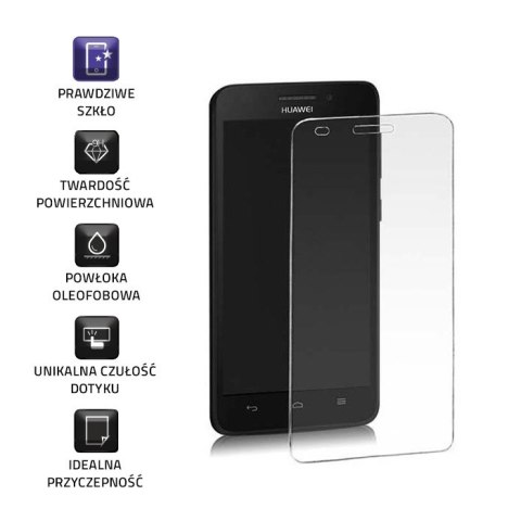 Qoltec Hartowane szkło ochronne PREMIUM do Huawei Ascend G620 Qoltec Hartowane szkło ochronne PREMIUM do Huawei Ascend G620