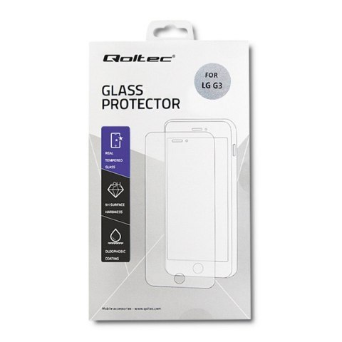 Qoltec Hartowane szkło ochronne PREMIUM do LG G3 Qoltec Hartowane szkło ochronne PREMIUM do LG G3