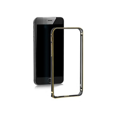 Qoltec Ramka ochronna na Samsung Galaxy S6 | czarna | aluminiowa Qoltec Ramka ochronna na Samsung Galaxy S6 | czarna | aluminiowa