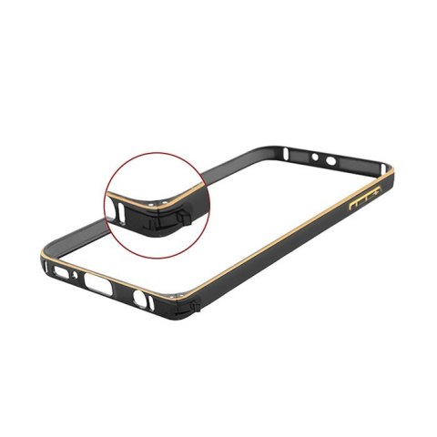 Qoltec Ramka ochronna na Samsung Galaxy S6 | szara | aluminiowa Qoltec Ramka ochronna na Samsung Galaxy S6 | szara | aluminiowa