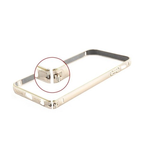 Ramka ochronna na Apple iPhone 5/5s | złota | aluminiowa Ramka ochronna na Apple iPhone 5/5s | złota | aluminiowa