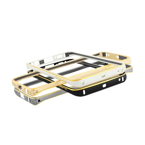 Ramka ochronna na Samsung Galaxy S6 edge | szara | aluminiowa Ramka ochronna na Samsung Galaxy S6 edge | szara | aluminiowa