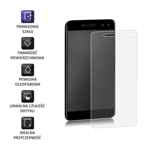 Qoltec Hartowane szkło ochronne PREMIUM do Huawei Y6 2017 Qoltec Hartowane szkło ochronne PREMIUM do Huawei Y6 2017