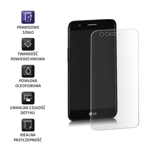 Qoltec Hartowane szkło ochronne PREMIUM do LG K10 Qoltec Hartowane szkło ochronne PREMIUM do LG K10