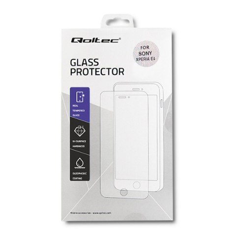 Qoltec Hartowane szkło ochronne PREMIUM do Sony Xperia E4 Qoltec Hartowane szkło ochronne PREMIUM do Sony Xperia E4
