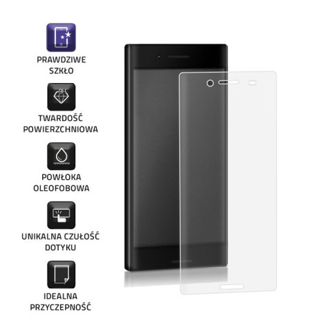 Qoltec Hartowane szkło ochronne PREMIUM do Sony Xperia XZ Premium | PEŁNE Qoltec Hartowane szkło ochronne PREMIUM do Sony Xperia XZ Premium | PEŁNE