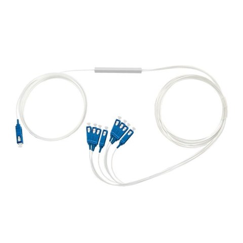 Qoltec Splitter 1x8 | SC/PC - SC/PC | G.657A | Singlemode | 0.9 mm Qoltec Splitter 1x8 | SC/PC - SC/PC | G.657A | Singlemode | 0.9 mm