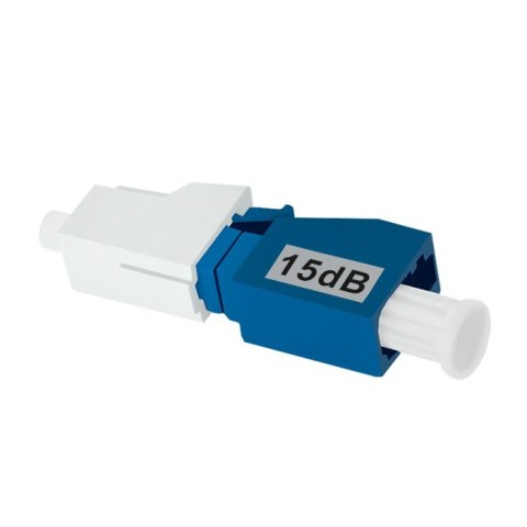 Qoltec Tłumik światłowodowy LC/UPC (F) - LC/UPC (M) | Singlemode | 15dB Qoltec Tłumik światłowodowy LC/UPC (F) - LC/UPC (M) | Singlemode | 15dB
