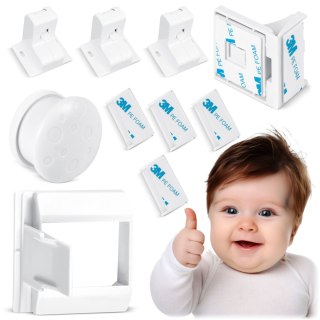 MAGNETYCZNE ZABEZPIECZENIE SZAFEK RICOKIDS 798000 4 SZT