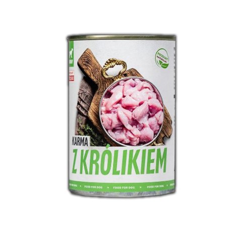 TUF TUF Mokra karma dla psa z królikiem 800g x 12szt. TUF TUF Mokra karma dla psa z królikiem 800g x 12szt.