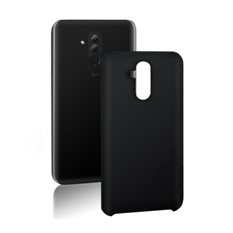 Qoltec Etui na Huawei Mate 20 Lite | Płynny Silikon | Czarne Qoltec Etui na Huawei Mate 20 Lite | Płynny Silikon | Czarne
