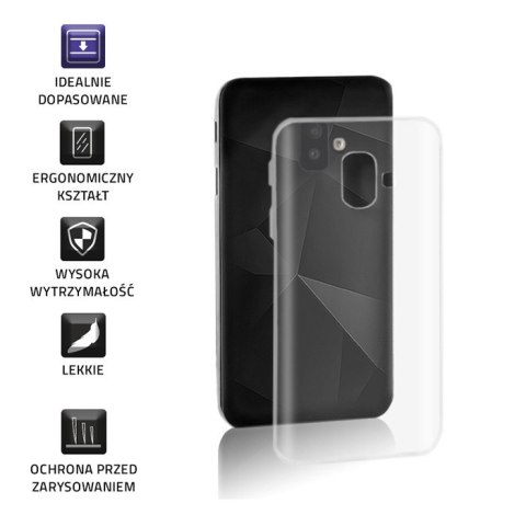 Qoltec Etui na Samsung Galaxy J6+ | PC HARD CLEAR Qoltec Etui na Samsung Galaxy J6+ | PC HARD CLEAR