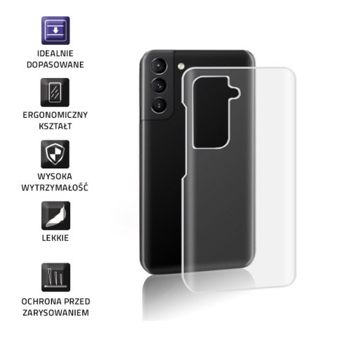 Qoltec Etui na Samsung Galaxy S21| PC HARD CLEAR Qoltec Etui na Samsung Galaxy S21| PC HARD CLEAR