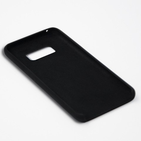 Qoltec Etui na Samsung Galaxy S8 | Płynny Silikon | Czarne Qoltec Etui na Samsung Galaxy S8 | Płynny Silikon | Czarne